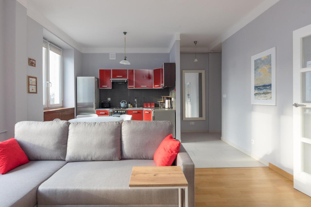Metro Raclawicka Red Apartment Warszawa Exteriör bild