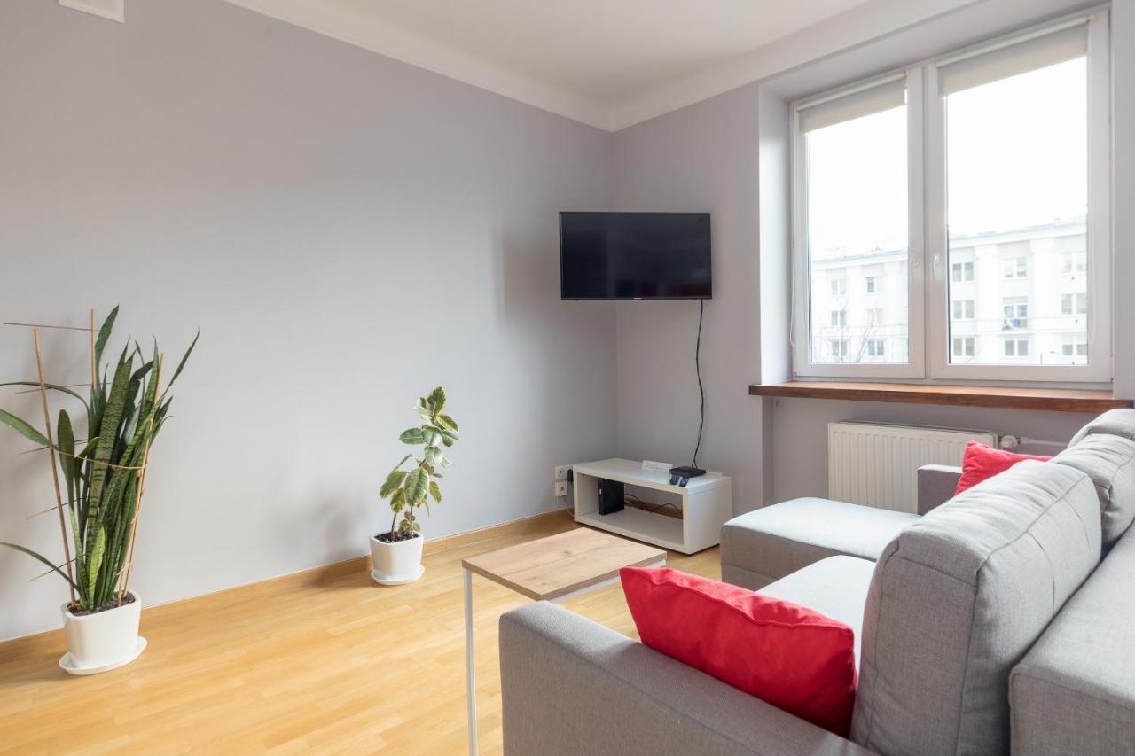 Metro Raclawicka Red Apartment Warszawa Exteriör bild