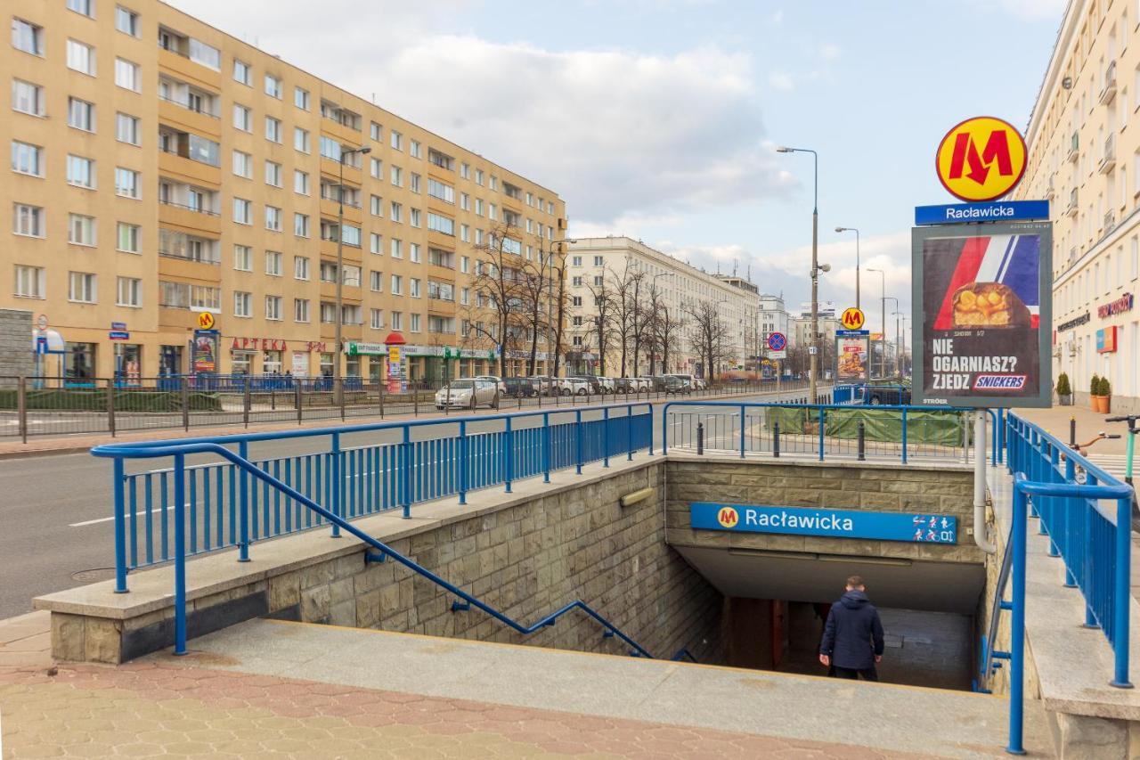 Metro Raclawicka Red Apartment Warszawa Exteriör bild